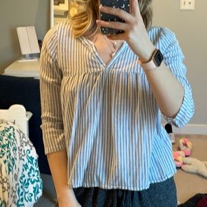 Aerie stripped beach top
